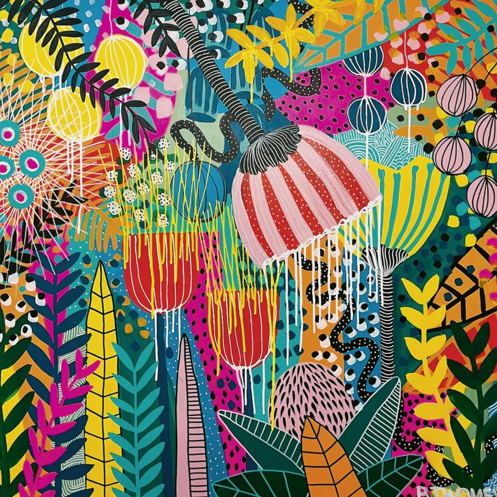 Puzzle 1000 pièces : Flowery : Beatiful Futures - Heye