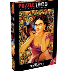 Puzzle 1000 pièces : Frida Kahlo - Anatolian