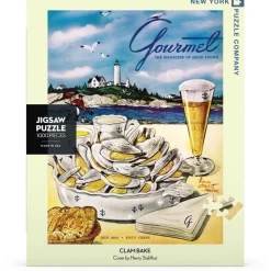 Puzzle 1000 pièces : fruit de mer sur la plage - New York Puzzle Company