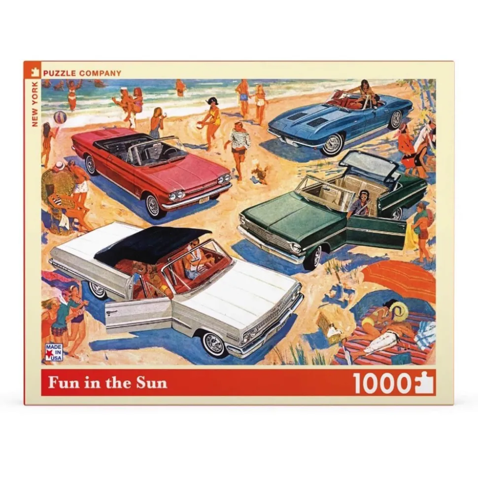 Puzzle 1000 pièces : Fun in the Sun - New York Puzzle Company