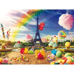 Puzzle 1000 pièces : Funny Cities : Sweet Paris - Trefl
