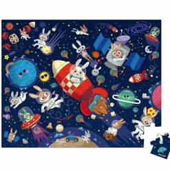 Puzzle 54 pièces : Fusée - Janod