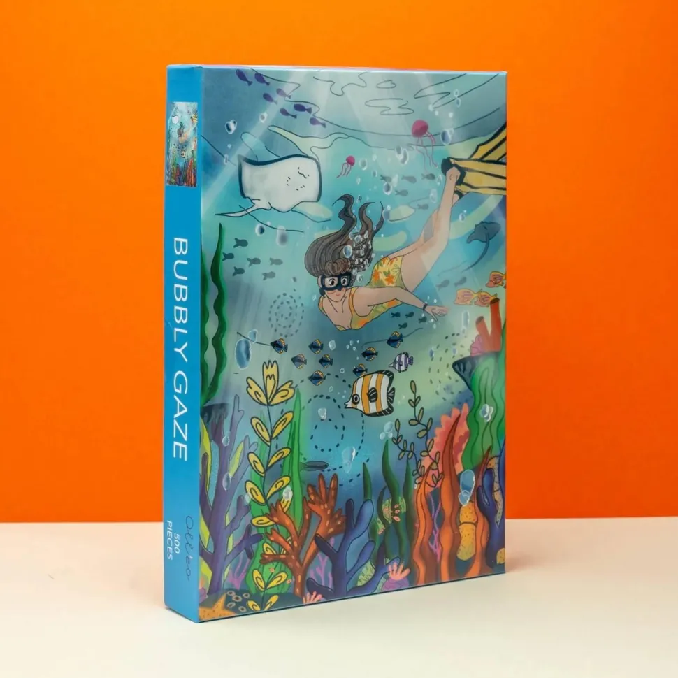 Puzzle 500 pièces : Gaz pétillant - Olleo