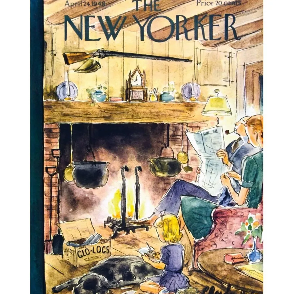 Puzzle 500 pièces : Glo-Logs - New York Puzzle Company