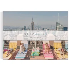 Puzzle 1000 pièces : Gray Malin, Les Chiens de New York - Galison