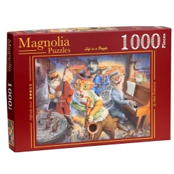 Puzzle 1000 pièces : Groupies at Risk - Mark Fredrickson - Edition Spéciale - Magnolia