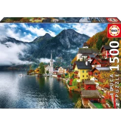 Puzzle 1500 pièces : Hallstadt, Autriche - Educa