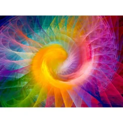 Puzzle 1000 Pièces : Halo arc-en-ciel - EnjoyPuzzle