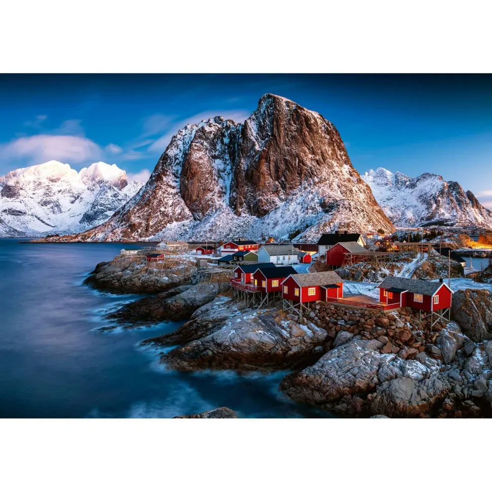 Puzzle 3000 pièces : Hamnoy, Iles Lofoten - Ravensburger