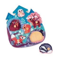 Puzzle 6 pièces : Happy Forest - Janod