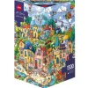 Puzzle 1500 pièces : Happytown - Heye