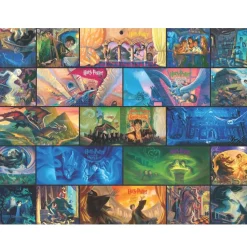 Puzzle 1000 pièces : Harry Potter Collage - New York Puzzle Company