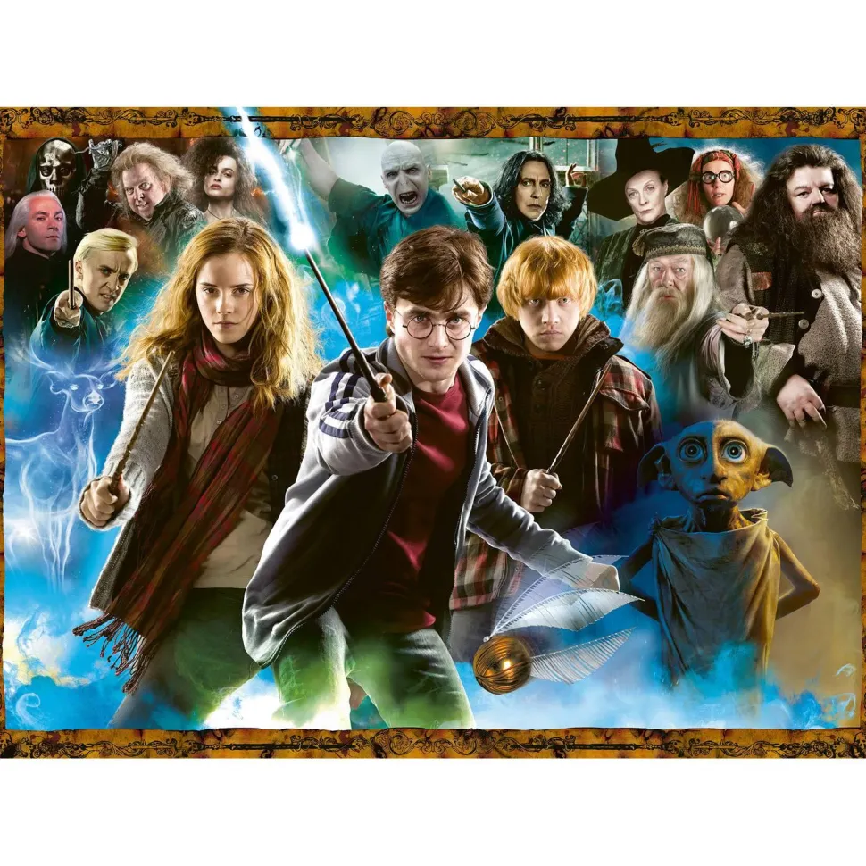 Puzzle 1000 pièces : Harry Potter et les sorciers - Ravensburger