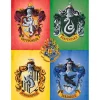 Puzzle 500 pièces : Harry Potter : Les quatre blasons de Poudlard - Nathan