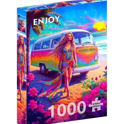 Puzzle 1000 pièces : Hippie dans l'âme - EnjoyPuzzle