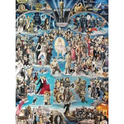 Puzzle 3000 pièces : Hollywood XXL - Schmidt