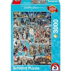 Puzzle 3000 pièces : Hollywood XXL - Schmidt