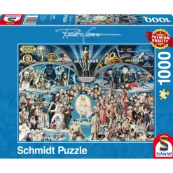 Puzzle 1000 pièces : Hollywood - Schmidt
