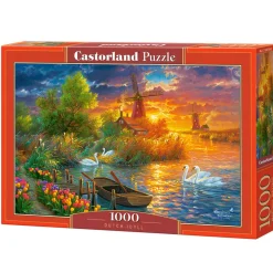 Puzzle 1000 pièces : Idylle hollandaise - Castorland