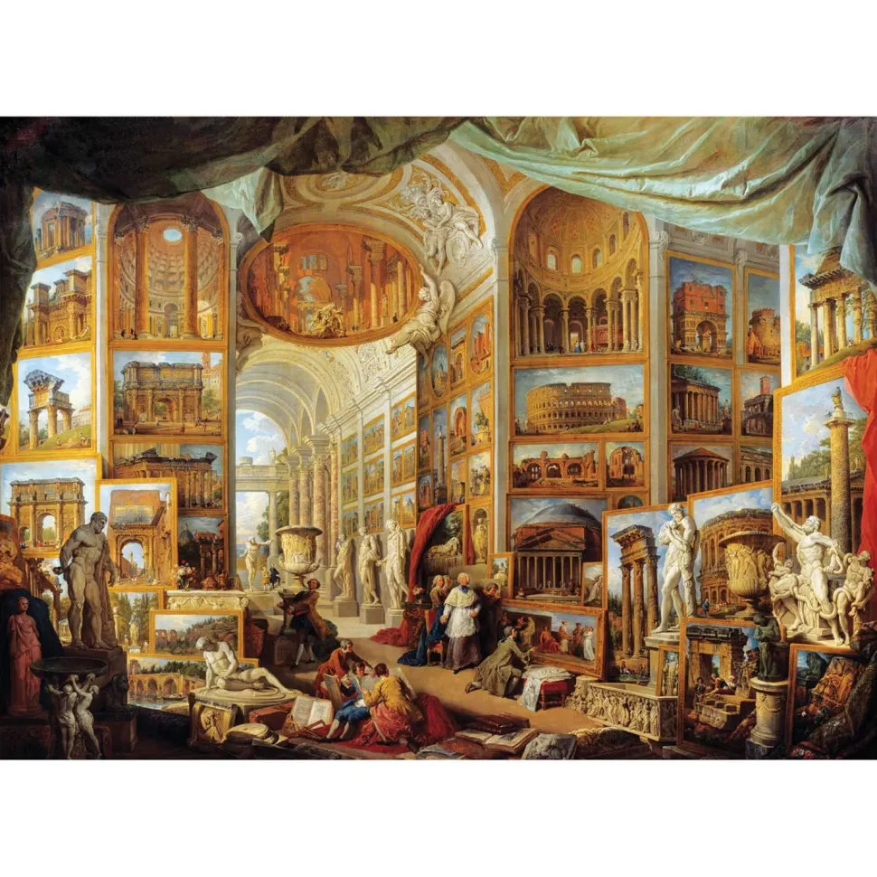 Puzzle 1000 pièces : Intérieur d’une galerie de photos imaginaires - Anatolian