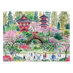 Puzzle 300 pièces : Jardin de thé japonais, Michael Storrings - Galison