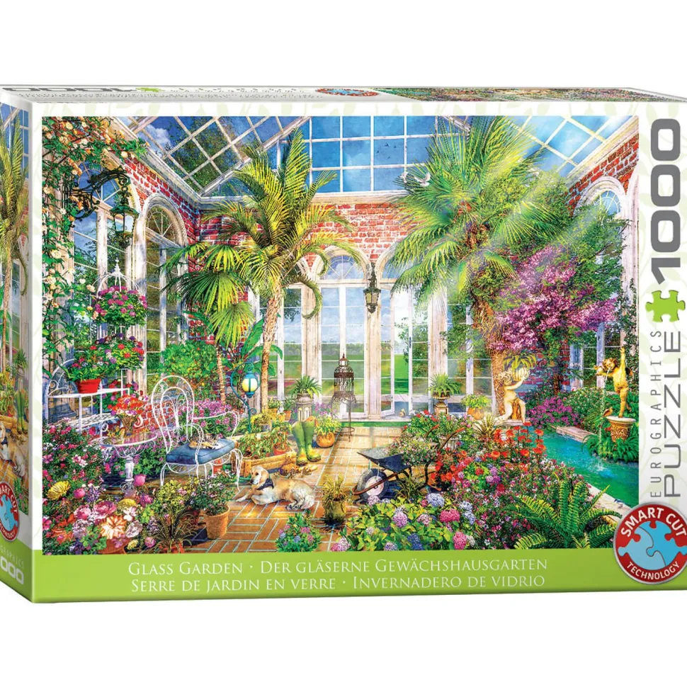 Puzzle 1000 pièces : Jardin de verre Conservatoire d'été - Eurographics