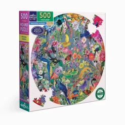 Puzzle 500 pièces : Jardin du paradis - Eeboo
