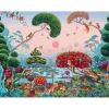 Puzzle 1500 pièces : jardin exotique jungle - Heye
