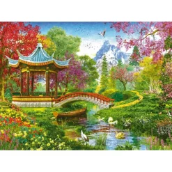 Puzzle 1000 pièces : Jardin japonais - Schmidt