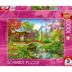 Puzzle 1000 pièces : Jardin japonais - Schmidt