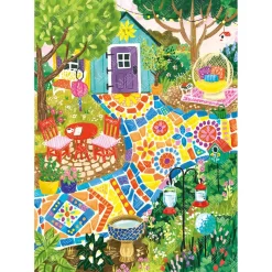 Puzzle 1000 pièces : Jardin Mosaïque - Édition Spéciale Olivia Gibbs - Magnolia