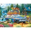 Puzzle 1000 pièces : Jeep - Chargement du Wagoneer - Eurographics