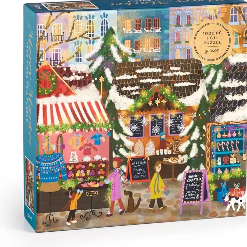 Puzzle 1000 pièces : Joy Laforme Le Marché Joyeux - Galison