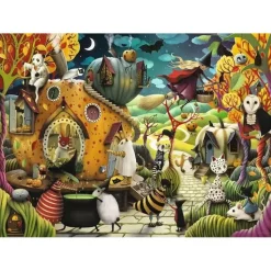 Puzzle 1000 pièces : Joyeux Halloween ! / Demelsa Haughton - Ravensburger
