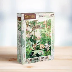 Puzzle 1000 pièces : Jungle Oasis - Édition Spéciale Sarah Reyes - Magnolia