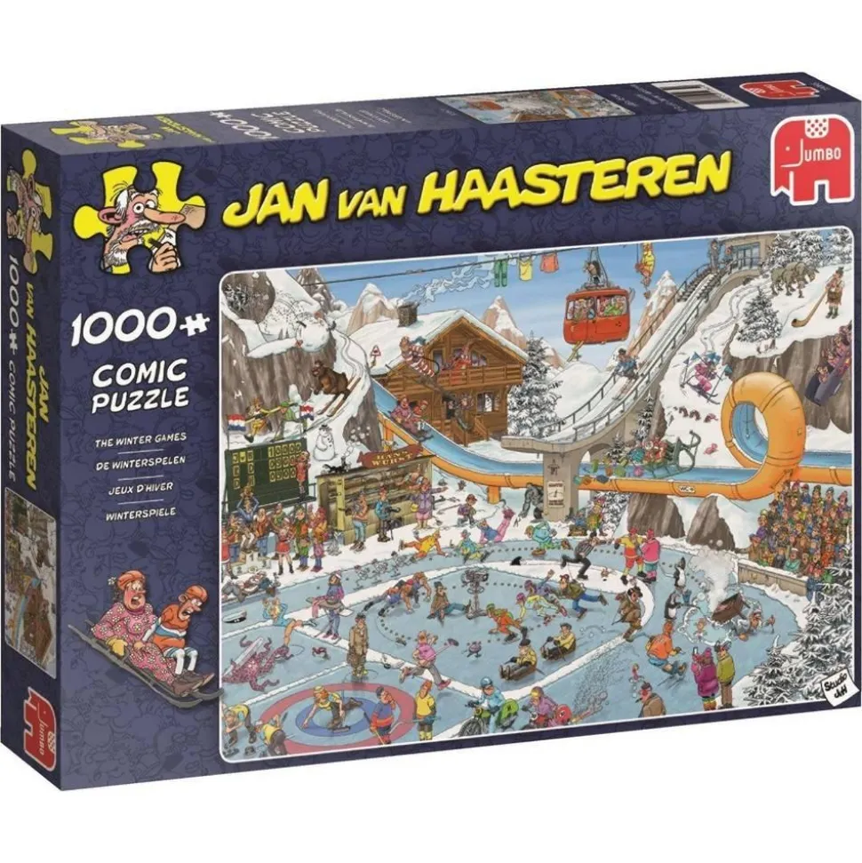 Puzzle 1000 pièces : JVH - Jeux d’hiver - Jumbo