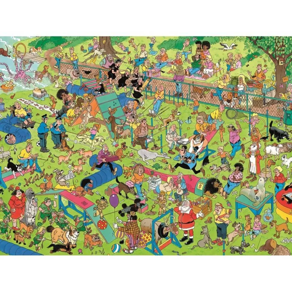 Puzzle 1000 pièces : JVH - Parcours pour chiens - Jumbo