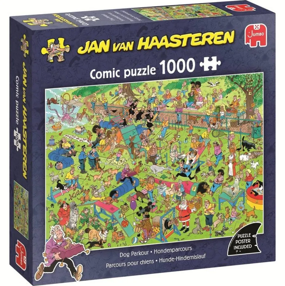 Puzzle 1000 pièces : JVH - Parcours pour chiens - Jumbo