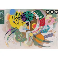 Puzzle 1000 pièces : Kadinsky : Dominant Curve - Eurographics