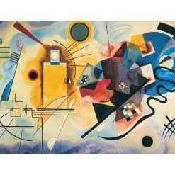 Puzzle 1000 pièces : Kandinsky Wassily : Yellow, red, blue - Eurographics