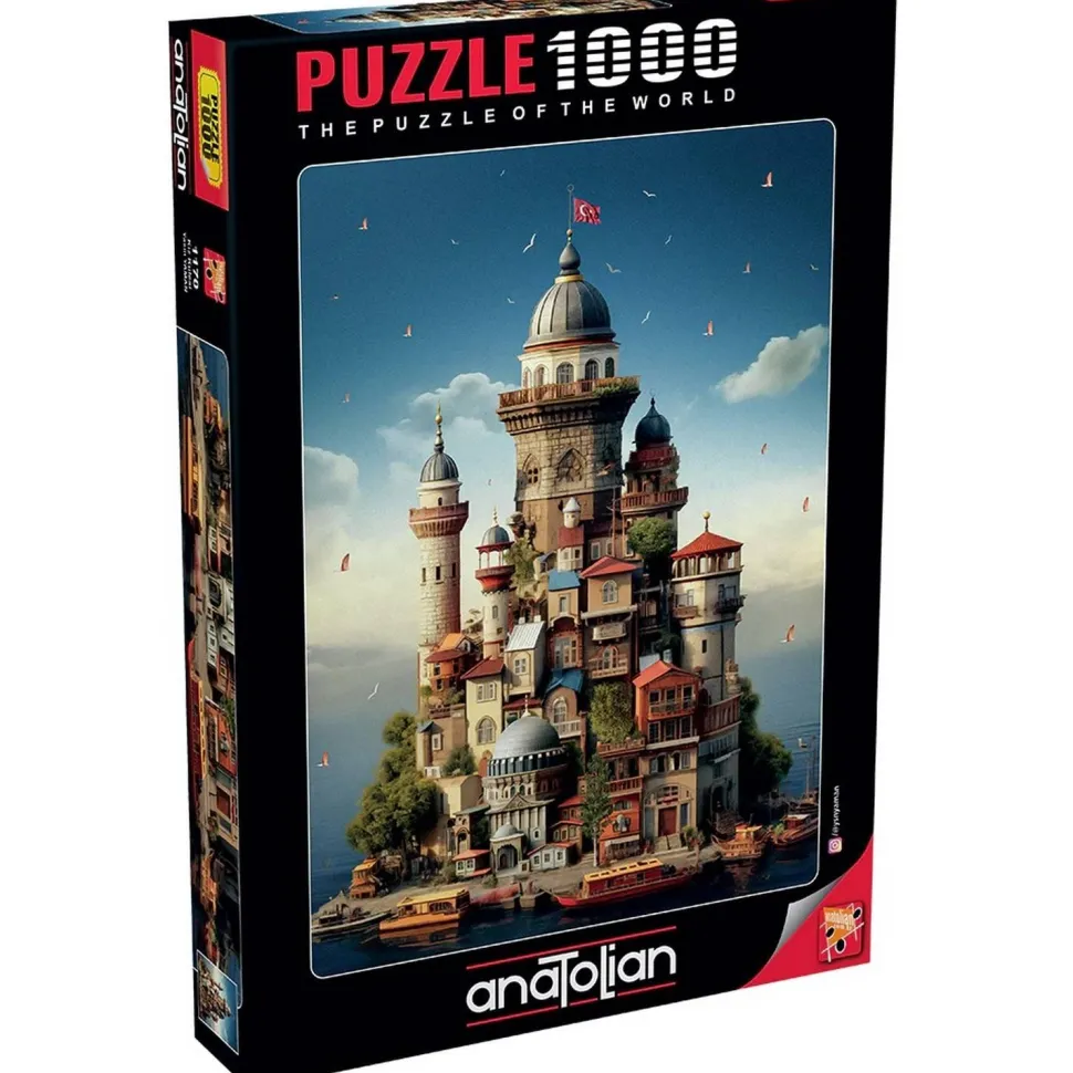 Puzzle 1000 pièces : Kiz Kulesi - Anatolian