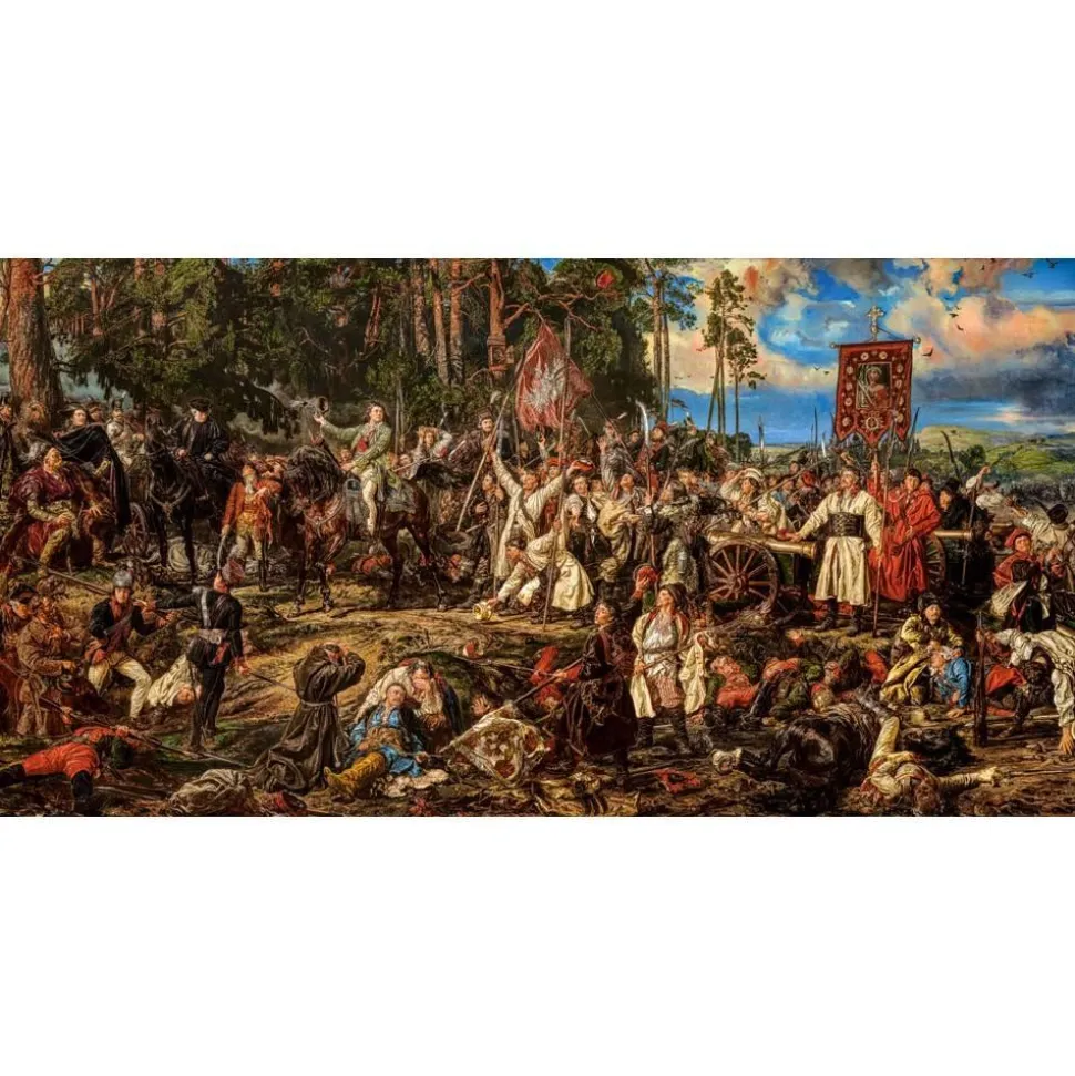 Puzzle 4000 pièces : Kościuszko à Racławice, Jan Matejko - Castorland