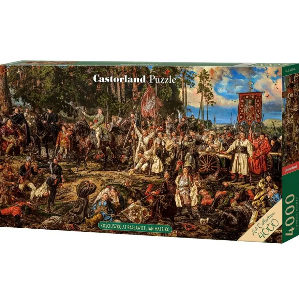 Puzzle 4000 pièces : Kościuszko à Racławice, Jan Matejko - Castorland