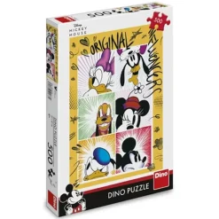 Puzzle 500 pièces : La bande de Mickey, Disney - Dino