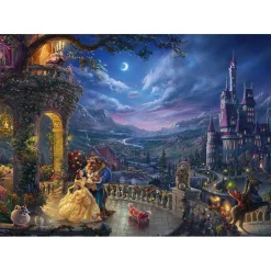 Puzzle 1000 pièces : La Belle et la Bête, Disney - Schmidt