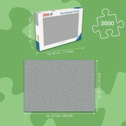 Puzzle 3000 pièces : La bibliothèque des savoirs enchantés - Ravensburger