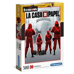 Puzzle 500 pièces : La Casa de Papel - Clementoni