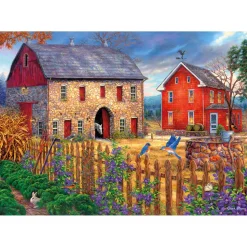 Puzzle 1000 pièces : La chanson des oiseaux bleus - Ks Games