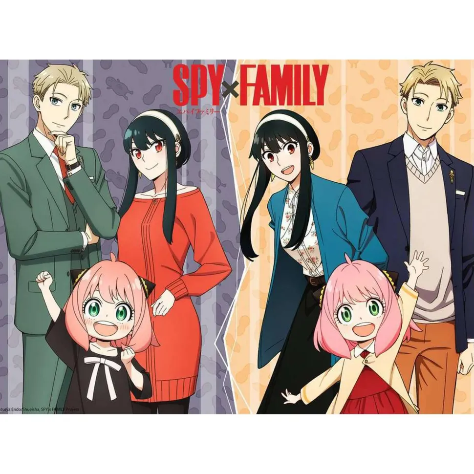 Puzzle 1000 pièces - La famille Forger / Spy x Family - Ravensburger