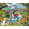 Puzzle 100 pièces - La famille d'animal friends - Ravensburger